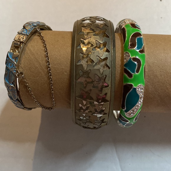 !! SALE !! Bunch of Bangles / Bracelets Bundle of 12 - Picture 6 of 11